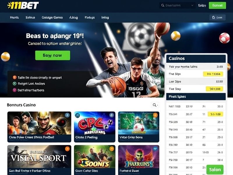 Discover 11bet, your premier destination for online gambling. Explore casino games, sports betting, live events, and exclusive bonuses. Join the trusted platform for secure and exciting wagering experiences.