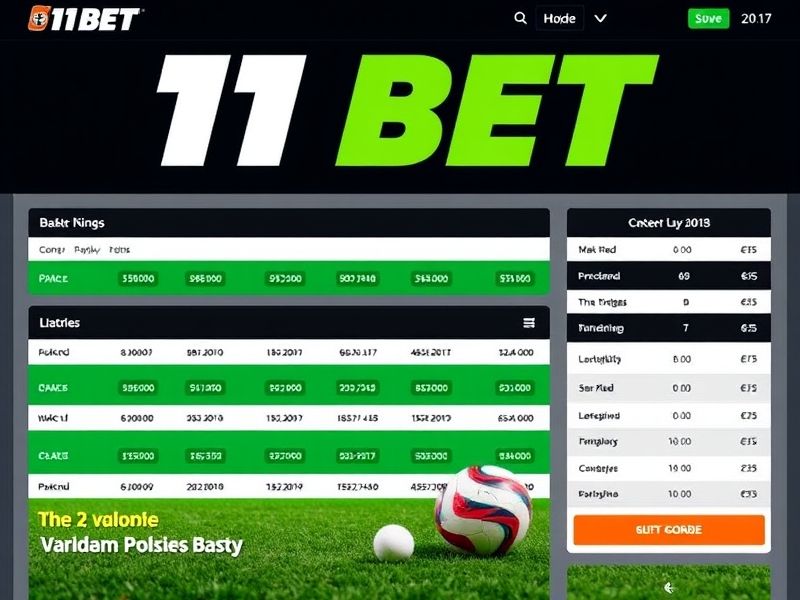 Discover 11bet, your premier destination for online gambling. Explore casino games, sports betting, live events, and exclusive bonuses. Join the trusted platform for secure and exciting wagering experiences.